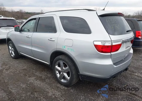 2012 Dodge Durango Citadel z USA, uszkodzony, nr VIN 1C4SDJET4CC152906